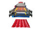 Rib Roof / Corrugated Steel Panel Roll Forming Machine With Hydraulic Driving System