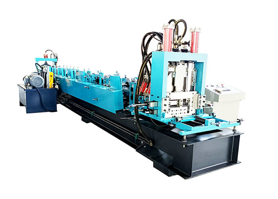 Quickly Change Steel Frame 3mm Purlin Machine For Channel Punch Holes C Z Automatic